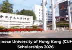 Chinese University of Hong Kong (CUHK) Scholarships 2026 For International students