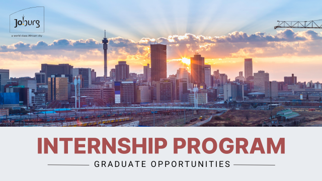 City of Johannesburg Internship Programme 2026