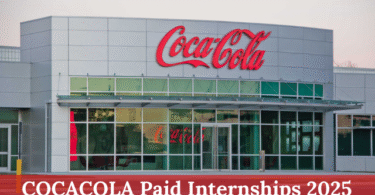 COCACOLA Paid Internships 2025