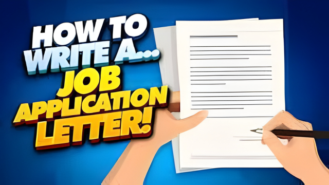Ajira Portal How to Write a Job Application Letter