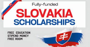 Slovakia National Scholarships for International Students 20262027