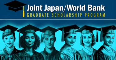 Joint Japan/World Bank (JJ/WBGSP) Graduate Scholarship 2026