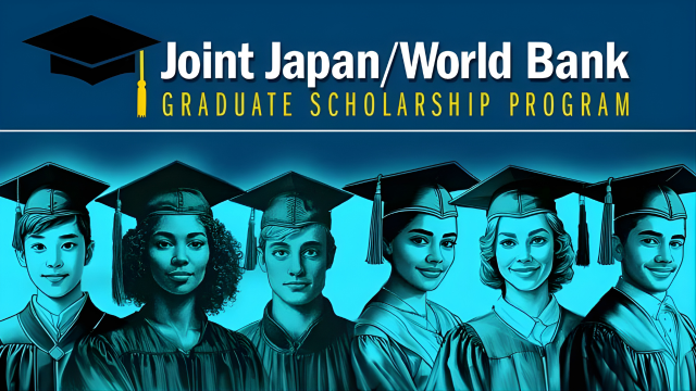 Joint Japan/World Bank (JJ/WBGSP) Graduate Scholarship 2026