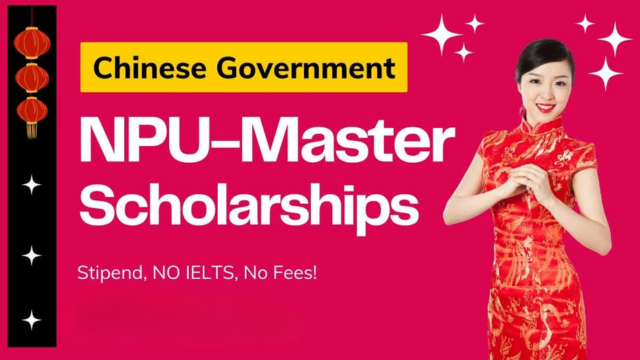 NPU China Government Scholarship 2026 f