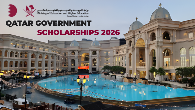 Qatar Government Scholarships 2026–2027