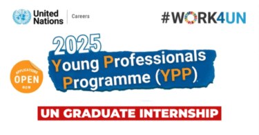 United Nations Young Professionals Programme (YPP) 20252026