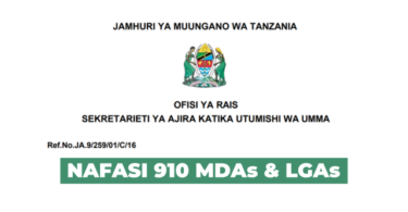 MDAs & LGAs 910 Teaching Vacancies January 2026