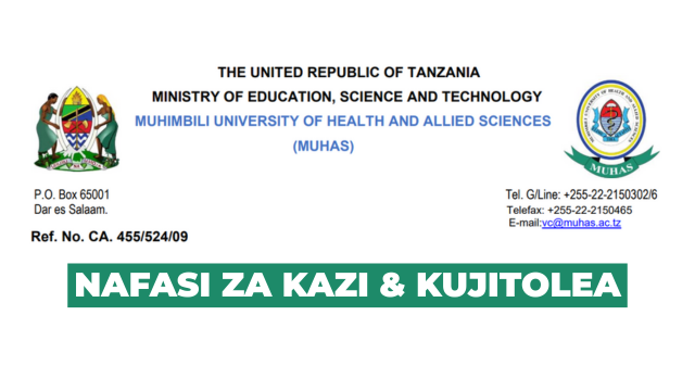 MUHAS Jobs and Volunteer Opportunities 2026