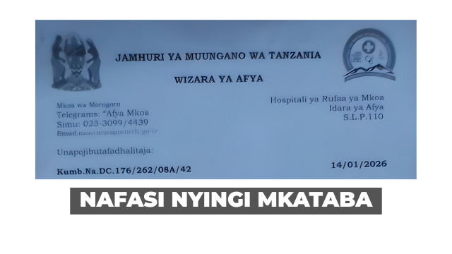 Morogoro Regional Referral Hospital Volunteer Vacancies 2026