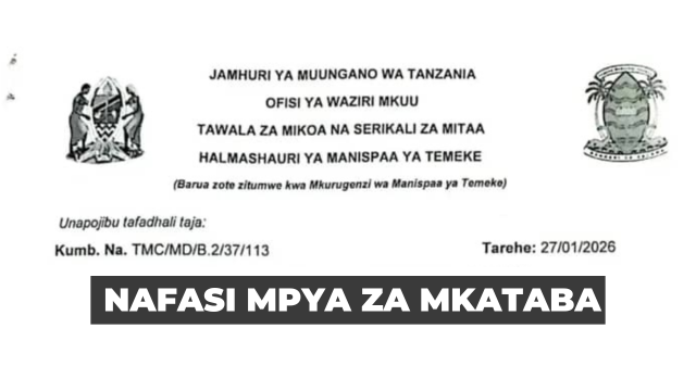 Temeke Municipal Council Contract Vacancy January 2026