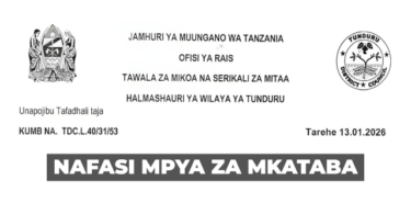 Tunduru District Council Contract Vacancies 2026