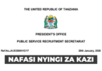 psrs job vacancies at the Office of the Treasury Registrar (OTR)