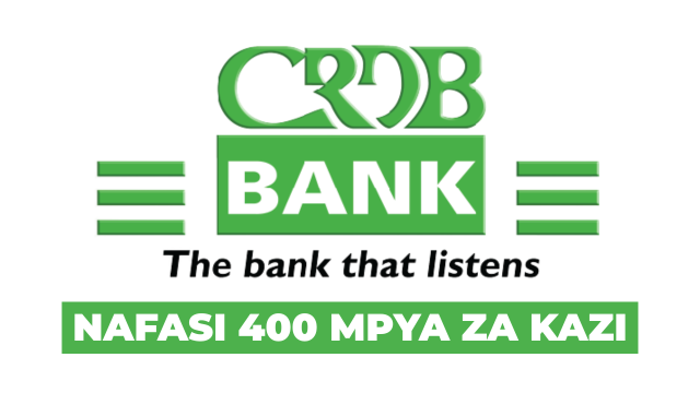CRDB Bank 400 Direct Sales Officer at Dar es Salaam
