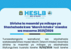 HESLB Diploma Students’ Loan Application Window Now Open for March Intake 2026
