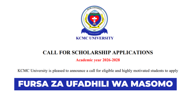 KCMC University Scholarships 2026–2027