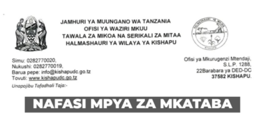 Kishapu District Council Contract Vacancies 2026