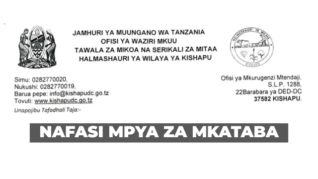 Kishapu District Council Contract Vacancies 2026