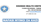 Kisongo Health Centre Vacancies February 2026