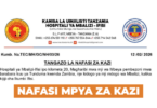 Mbalizi–Ifisi Hospital Volunteer Vacancies 2026