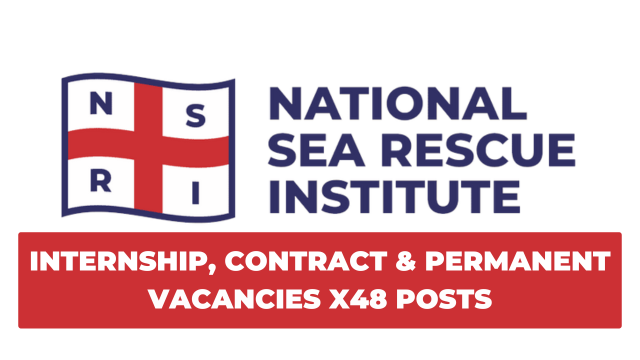 National Sea Rescue Institute (NSRI) Internships, Contract & Permanent Vacancies February 2026 (1)