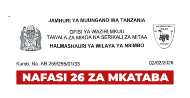 Nsimbo District Council 26 Contract Vacancies 2026