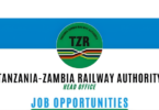 Senior Civil Engineers (4 Posts) Vacancies at TAZARA 2026