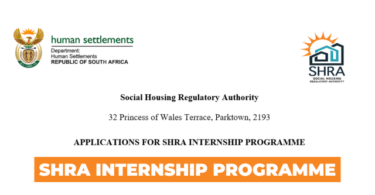 Social Housing Regulatory Authority (SHRA) Internship Programme 2026