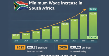 South Africa’s National Minimum Wage (NMW) Increase March 2026