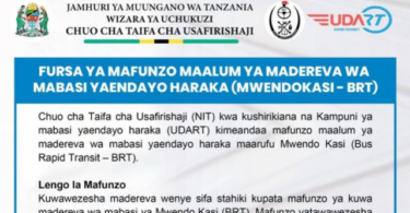 Special Training Opportunity for Bus Rapid Transit (BRT) Drivers