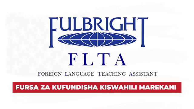 Fursa ya Kufundisha Kiswahili Marekani kwa Watanzania
