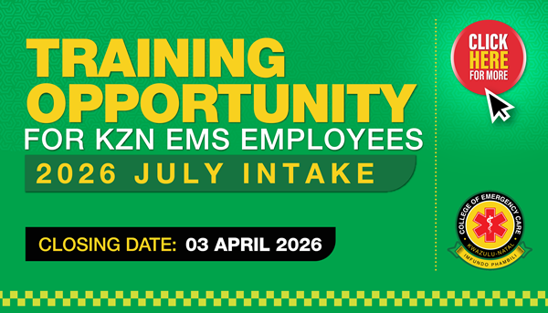 KZN Health Emergency Medical Care Training Programme 2026