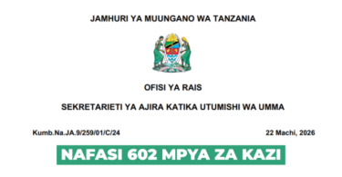 MDAs & LGAs 602 Vacancies April 2026