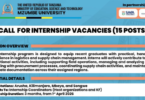 Mzumbe University Internship Vacancies for Recent Graduates (15 Posts)