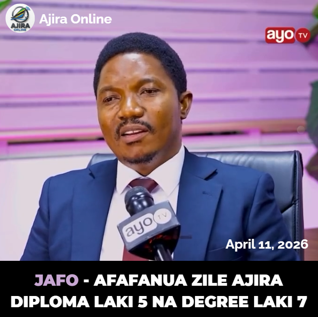 Jafo Afafanua Zile Ajira