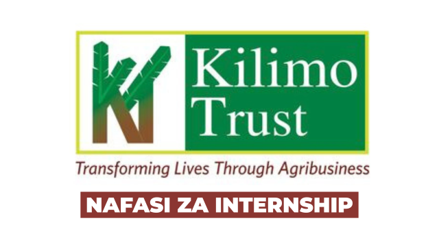 Kilimo Trust Intern Opportunity April 2026