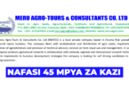 Meru Agro-Tours & Consultants Co. Ltd (MATCC) Vacancies x45 Posts 2026