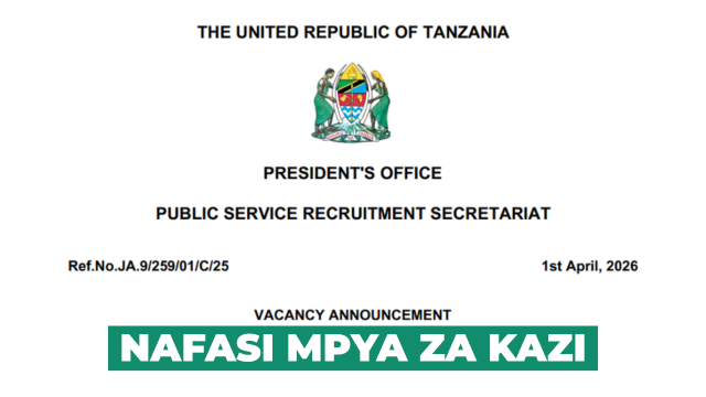 Public Service Recruitment Secretariat (PSRS) 24 Vacancies April 2026