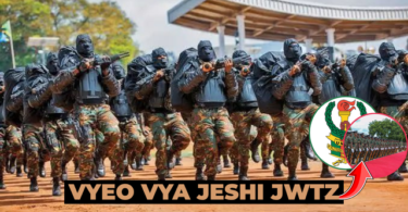 Vyeo vya JWTZ na Makadirio ya Mishahara