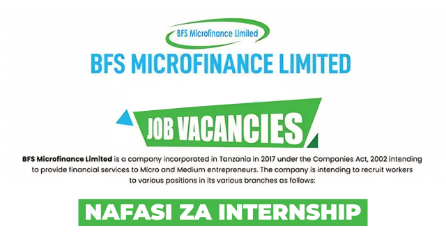 BFS Microfinance Limited Sales Interns May 2026
