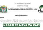National Insurance Corporation (NIC) x70 Vacancies May 2026