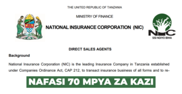 National Insurance Corporation (NIC) x70 Vacancies May 2026
