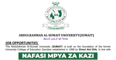 SUMAIT Vacancies May 2026