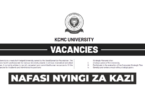 KCMC University Vacancies July 2026