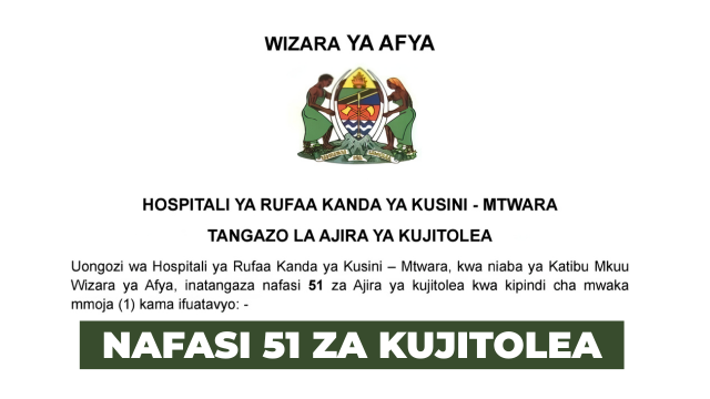 Southern Zone Referral Hospital 51 Volunteer Vacancies June 2026