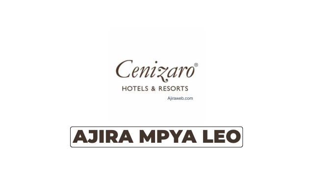 Cenizaro Hotels and Resorts Tanzania Vacancies 2026