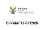 DPSA Vacancy Circular 25 of 2026 – Latest South African Government Jobs