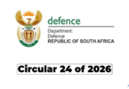 Department of Defence Vacancies 2026 – DPSA Circular 24 of 2026