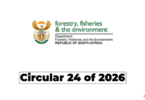 Department of Forestry, Fisheries and the Environment Vacancies 2026 – DPSA Circular 24 of 2026
