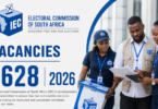 Electoral Commission of South Africa (IEC) x628 Vacancies 2026