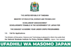 GRIPS Japan Scholarships 2026/2027 for Tanzanian Students (Fully Funded & Partially Funded)